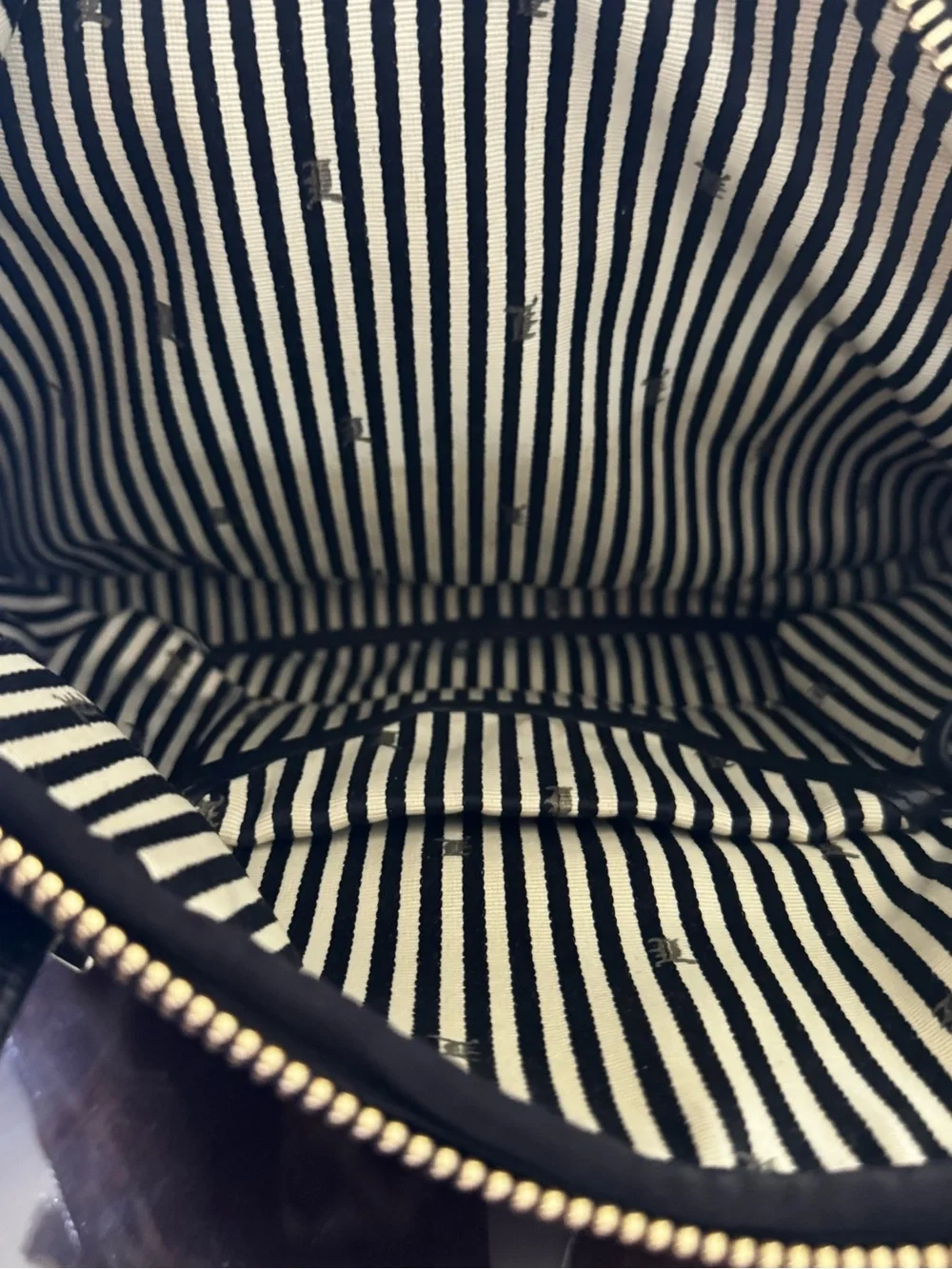 L.A.M.B. Cheetah animal print Patterned Satchel with Center Stripe